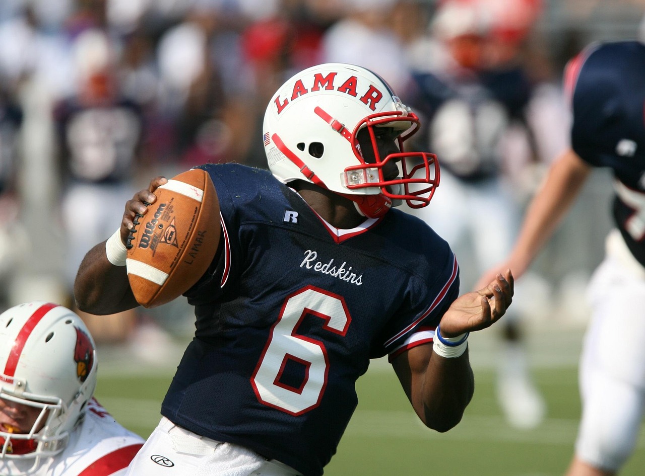 Texas high school football under lights